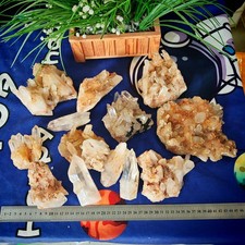 12.6LB A Set of Crystal Cluster Specimens Raw Natural Mineral Collectors & Decor picture