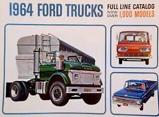 1964 Ford Trucks - all Models - Spec Sheets on Ranchero To NT-950 picture