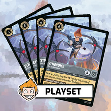 4x Syndrome - Out for Revenge (#172) FOIL Playset - Lorcana, Wilds Unknown picture