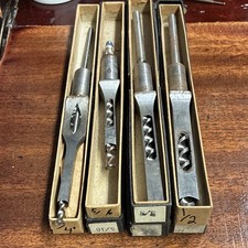 A Vintage New Old Stock Set Of Hallow Mortise Tools picture