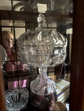 EAPG Covered Compote  antique glass picture