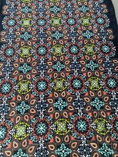 VERA BRADLEY Villager SIERRA Blanket 82” X 50” EUC picture