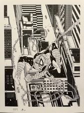 Original Spider-Man Ink Drawing - Todd McFarlane Style - 14