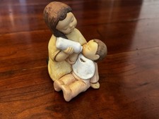 Goebel Nina & Marco “The First Drink” Sibling Figurines Big Sister picture