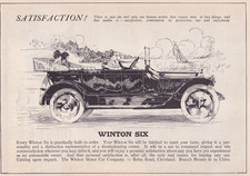 1914 Winton Six Vintage Automobile Print Ad  10