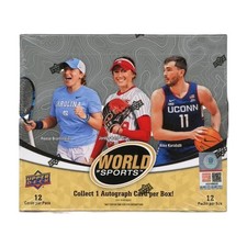 2025 Upper Deck World of Sports Volume 1 Hobby Box picture