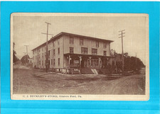 Vintage Postcard-C.J. Buckley's Store, Graters Ford, PA. picture