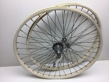 Vintage Schwinn Bicycle 26” 1 3/4” S7 Wheels Rims Middleweight Original  picture
