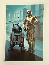 R2-D2 C-3PO 1977 Topps Yamakatsu Vintage Star Wars Card Japan *NM* picture