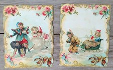 PAIR OF LARGE 10.5 X 8.5