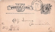 Mount Vernon Ohio Office Oriental Protectors Insurance Benefit Notice Card K24 picture
