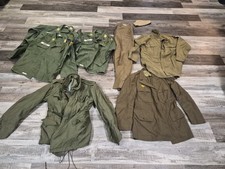 Vintage US Army Vietnam war era cloths  lot of 8 pieces picture