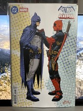BATMAN DEADPOOL #1 NM FRANK QUIETLY VARIANT NM DC MARVEL CROSSOVER 2025 picture
