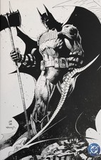 Absolute Batman #1 Japanese Edition Jim Lee Black & White 1:100 Cover In Hand picture