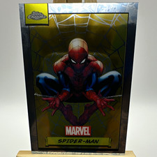 2024 Topps Chrome Marvel Spider-Man Base Card Trading Card #1 picture