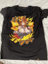 Gamersupps Sinder OOP Limited Medium Black Shirt Vtuber Waifu Anime Girl picture