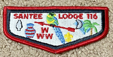 Santee Lodge 116 S7 Moritz Flap Pee Dee Area SC OA Order of the Arrow picture