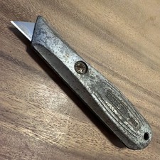 Craftsman Crown No. 9-9515 Fixed Blade Utility Knife Made In USA W/ New Blade picture