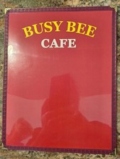 Twilight Zone Mystic Seer Busy Bee Cafe Menu--RARE  picture