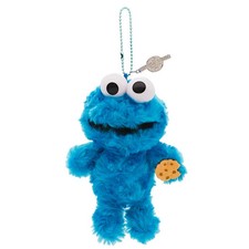 【USJ】Cookie Monster Plush Keychain Sesame Street Universal Studio Japan  picture