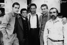 Goodfellas 8x12 inch photo Liotta Pesci De Niro & Scorsese classic line-up picture