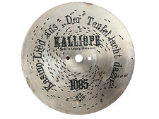 Antique Music Box Tin Disc 7 Inch Record Kalliope German Pre 1900 Casino Song picture