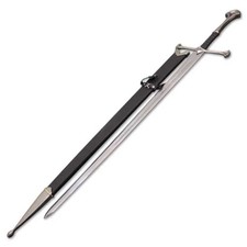 Anduril Sword of Aragorn Replica Narsil Reforged Medieval Display Sword gift USA picture
