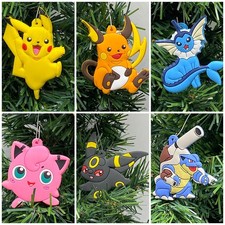 Pokemon 6 piece Vinyl Ornament Set picture