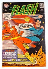 Flash #175 *F/VF Shape* DC 1967 Superman Race Silver Age picture