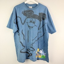Disney Vintage 2004 Mickey’s Not So Scary Halloween T-shirt XL picture