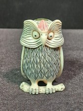 vintage imitation netsuke owl picture