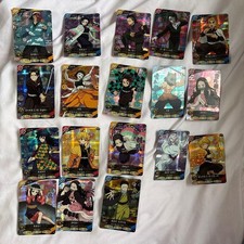 Demon Slayer Kimetsu no Yaiba Nichirin Battle Slash R18 Card Set 18pcs Arcade KO picture