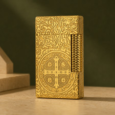 S.T. Dupont Ligne 2 Constantine Gold Single Flame Lighter Gift Box picture