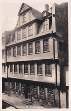 1938 Postcard German Reich Frankfurt a.M. Goethe House Building Cityscape Stamp Excellent picture