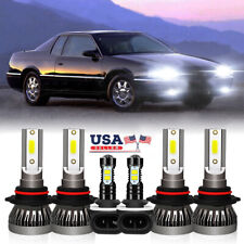 For Cadillac Eldorado 1992-2002 LED Headlight Hi-Low Beam & Fog Light Bulbs Kit picture