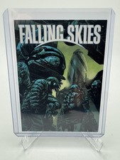 2013 Falling Skies Season 2 England Graphic Novel Pinup Art Disc Exclusive Card picture