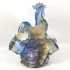 Liuli Crystal Bamboo Blessing peace & fortune 