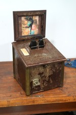 Antique Art Deco Coin Op Peep Show Risque Countertop Machine VTG Parts Repair picture