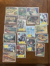 LOT OF 18 1957 TOPPS SPACE CARDS VINTAGE NON-SPORT SET BUILDER picture