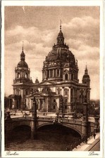 Berlin Germany Dom Cathedral Vintage Architecture Postcard picture