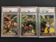 Lot 3 PSA 10 Sequential Set 2008 Morinaga DBXOP Weekly Jump Dramatic Panorama picture
