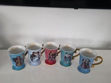NEW  5~Disney fairytale designer collection mugs~ RARE picture