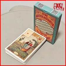 Le Jeu Du Destin Antique 32 Cards Vintage Fortune Telling Oracle Cartomancy Deck picture