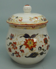 Rare Wedgwood First Period China Lidded Sugar Box - Imari Japan 582, c.1812-1822 picture