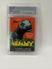1985 Topps Baby Pack Authentic Unopened Encapsulated picture