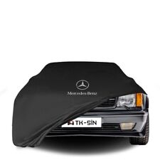 MERCEDES BENZ S C126 COUPE  INDOOR CAR COVER WİTH LOGO AND COLOR OPTIONS FABRİC picture