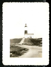 Vintage Photo NEW ENGLAND LIGHTHOUSE 1940's picture