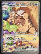 Pokemon Arven's Mabosstiff EX 235/182 Destined Rivals DRI picture
