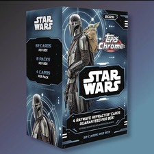 2026 Topps Chrome Star Wars Value Box - NEW - SEALED - IN HAND 💥 picture