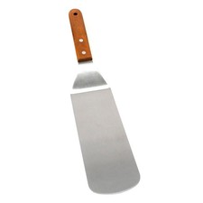 Norpro Steel Jumbo Solid Spatula Mahogany Multicolor 12 Inch large Functional picture